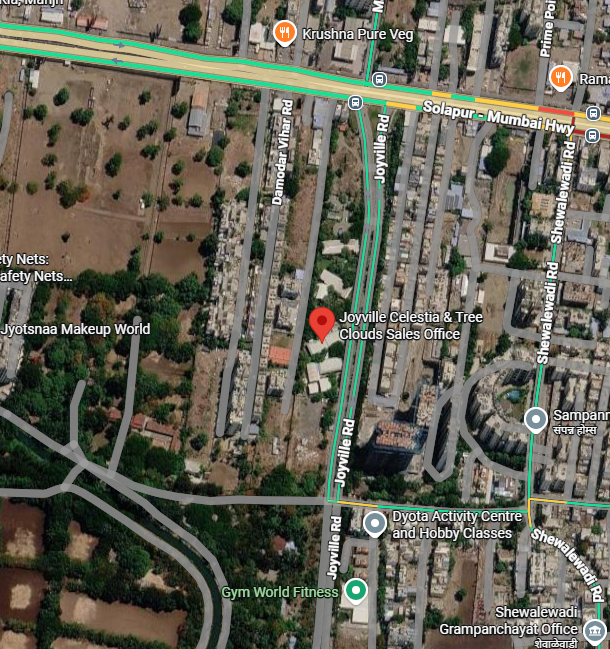 Hadapsar Location Map